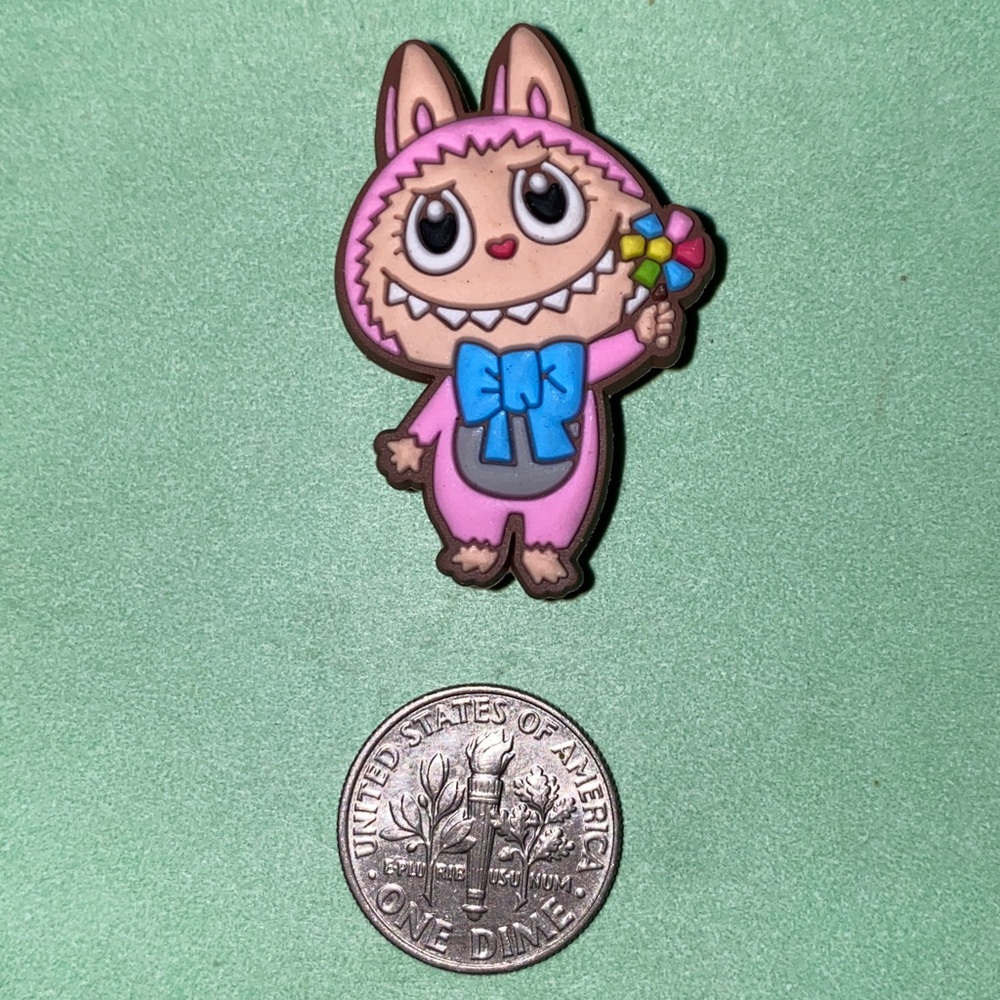 (10 for $15) Lychea Berry LABUBU Anime Crocs Shoe Charms